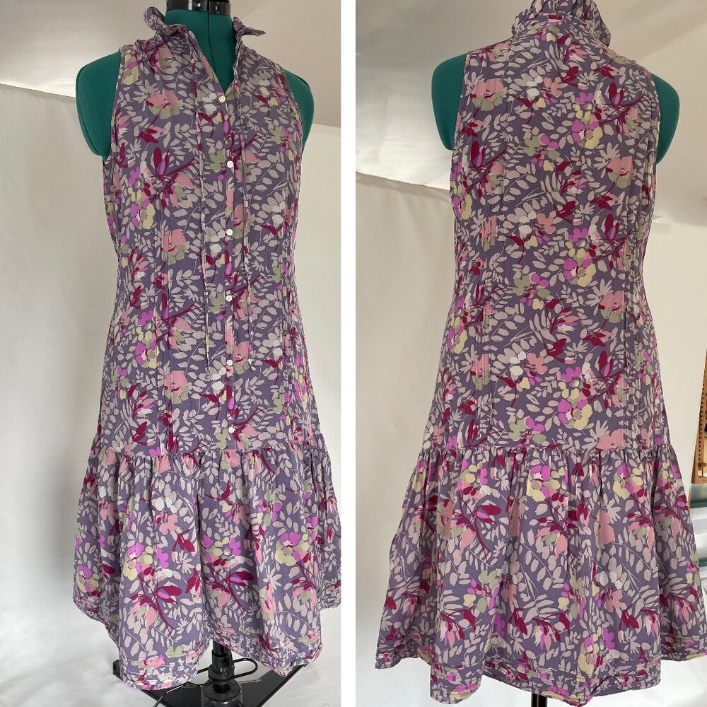 GAP Silk Floral Dress